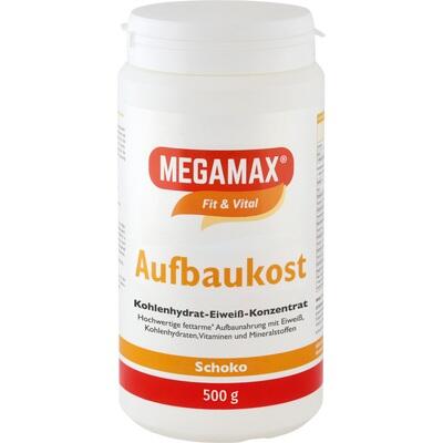 MEGAMAX Aufbaukost Schoko Pulver