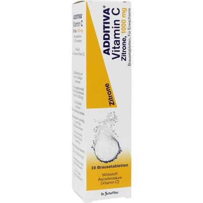 ADDITIVA Vitamin C 1 g Brausetabletten