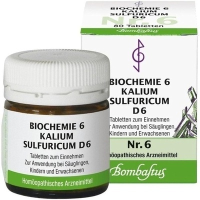 BIOCHEMIE 6 Kalium sulfuricum D 6 Tabletten