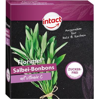 FLORIMEL Salbeibonbons m.Vitamin C zuckerfrei