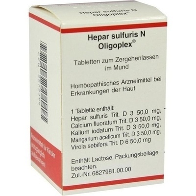 HEPAR SULFURIS N Oligoplex Tabletten