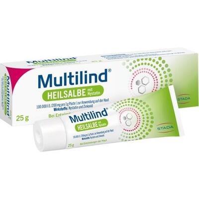 MULTILIND Heilsalbe m.Nystatin u.Zinkoxid