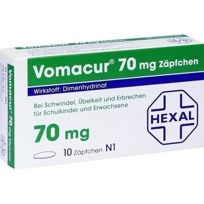 VOMACUR 70 Suppositorien