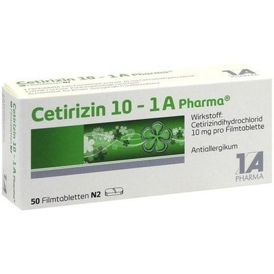 CETIRIZIN 10-1A Pharma Filmtabletten