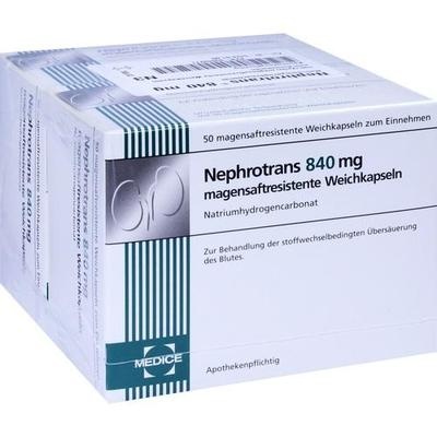 NEPHROTRANS 840 mg magensaftresistente Kapseln