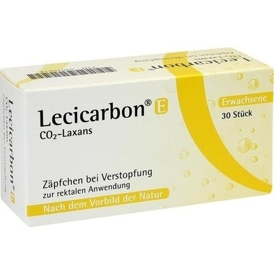 LECICARBON E CO2 Laxans Erwachsenensuppositorien