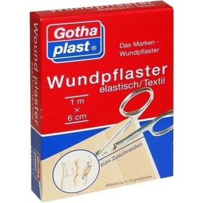 GOTHAPLAST Wundpfl.elast.6 cmx1 m Euroaufhänger