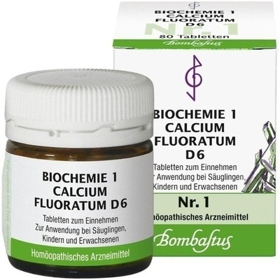 BIOCHEMIE 1 Calcium fluoratum D 6 Tabletten