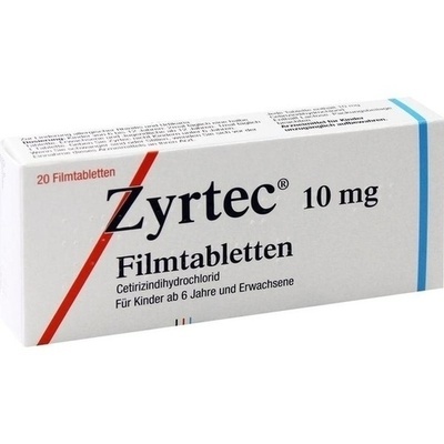 ZYRTEC 10 mg Filmtabletten