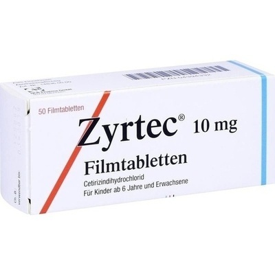 ZYRTEC 10 mg Filmtabletten