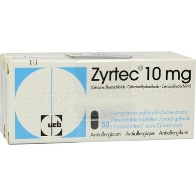 ZYRTEC 10 mg Filmtabletten B