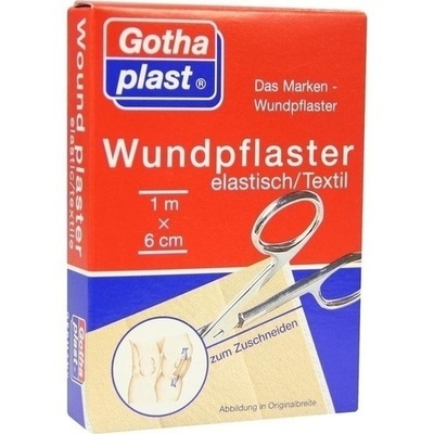 GOTHAPLAST Wundpfl.elast.6 cmx1 m geschnitten