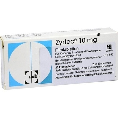 ZYRTEC 10 mg Filmtabletten