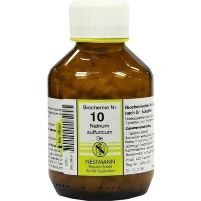 BIOCHEMIE 10 Natrium sulfuricum D 6 Tabletten