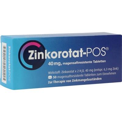 ZINKOROTAT POS magensaftresistente Tabletten