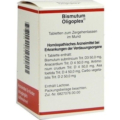 BISMUTUM OLIGOPLEX Tabletten