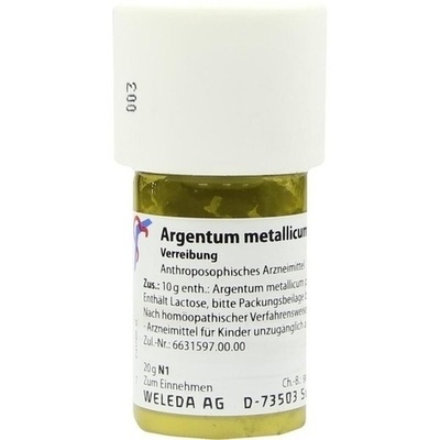 ARGENTUM METALLICUM praeparatum D 10 Trituration