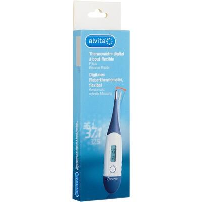 ALVITA digitales Fieberthermometer flexibel