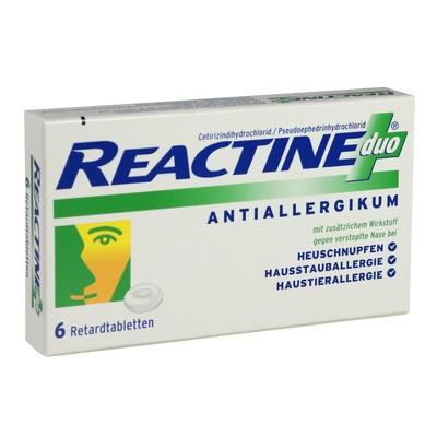 REACTINE duo Retardtabletten