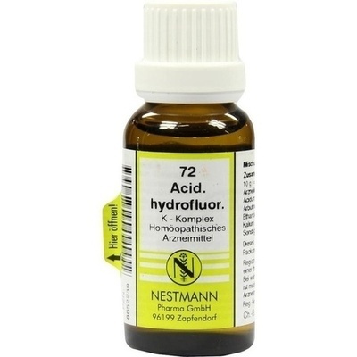ACIDUM HYDROFLUORICUM K Komplex Nr.72 Dilution