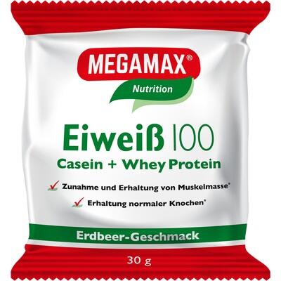 EIWEISS 100 Erdbeer Megamax Pulver