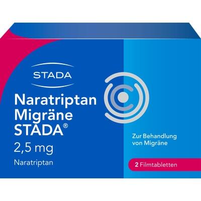 NARATRIPTANMigrneSTADA25mgFilmtabletten
