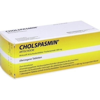 CHOLSPASMIN Artischocke überzogene Tabletten