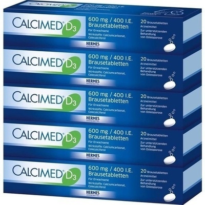 CALCIMED D3 600 mg/400 I.E. Brausetabletten