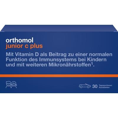 ORTHOMOL Junior C plus Kautabl.Mandarine/Orange
