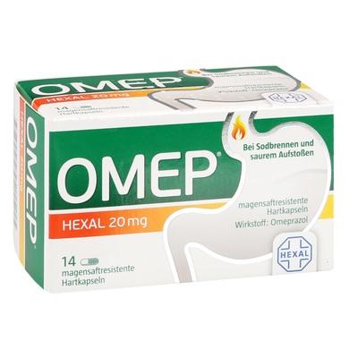 OMEP HEXAL 20 mg magensaftresistente Hartkapseln