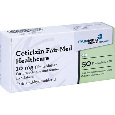 CETIRIZIN Fair-Med Healthcare 10 mg Filmtabletten