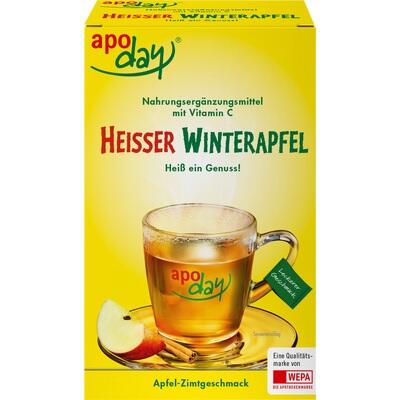 APODAY heißer Winterapfel Vitamin C Pulver