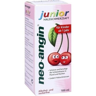 NEO-ANGIN junior Halsschmerzsaft