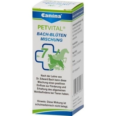 PETVITAL Bachblüten Nr.7 Globuli vet.