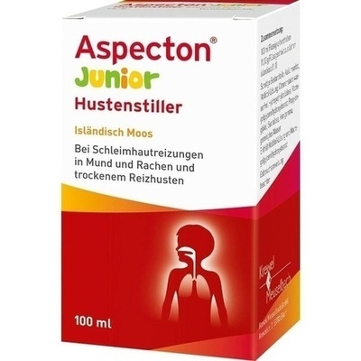 ASPECTON Junior Hustenstiller Isländisch Moos Saft