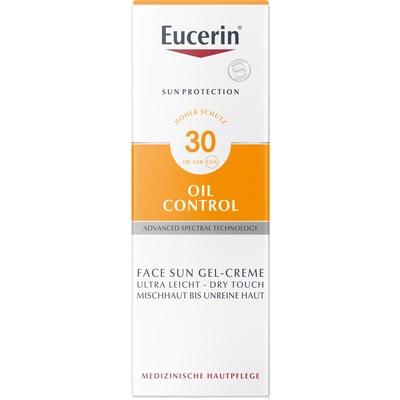 EUCERIN Sun Gel-Creme Oil Contr.Anti-Gl.Eff.LSF 30