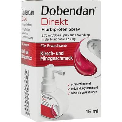 DOBENDANDirektFlurbiprofenSpray875mgDosMund