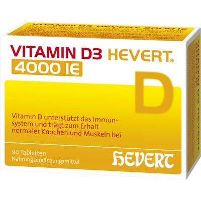 VITAMIN D3 HEVERT 4.000 I.E. Tabletten