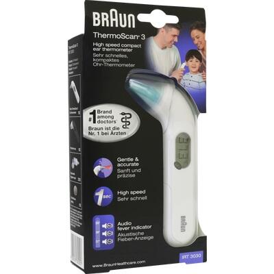 BRAUN THERMOSCAN 3 Infrarot-Ohrthermometer