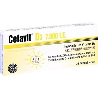 CEFAVIT D3 7.000 I.E. Filmtabletten