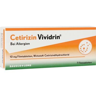 CETIRIZIN Vividrin 10 mg Filmtabletten