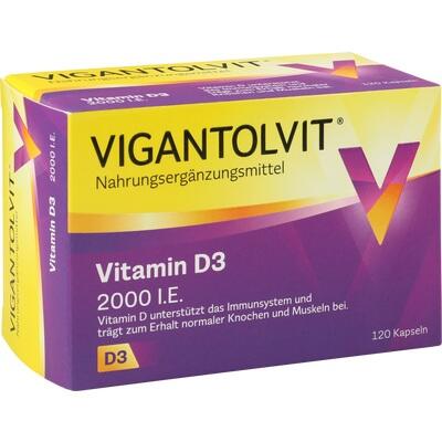 VIGANTOLVIT 2000 I.E. Vitamin D3 Weichkapseln