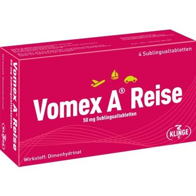 VOMEX A Reise 50 mg Sublingualtabletten