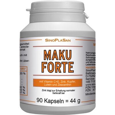 MAKULA FORTE Zeaxanthin/Lutein Kapseln