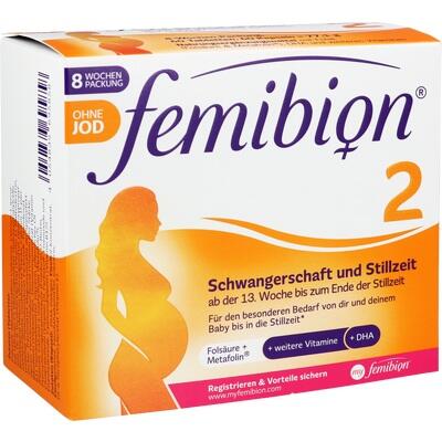 FEMIBION2SchwangerschaftStillzeitohneJodKpg