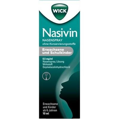 WICK Nasivin Nasenspray  Erwachsene und Schulkinde