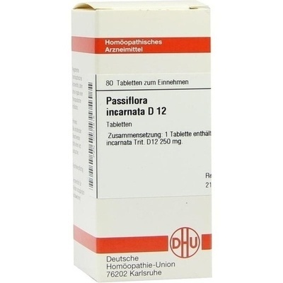 PASSIFLORA INCARNATA D 12 Tabletten PASSIFLORA INCARNATA D 12 Tabletten