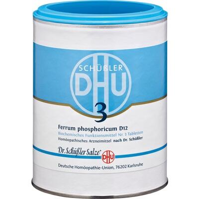 BIOCHEMIE DHU 3 Ferrum phosphoricum D 12 Tabletten