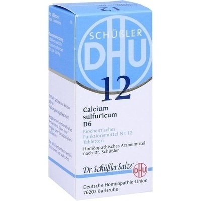 BIOCHEMIE DHU 12 Calcium sulfuricum D 6 Tabletten