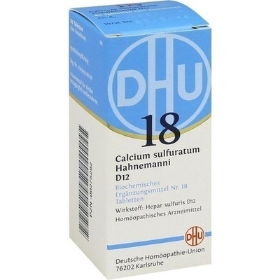 BIOCHEMIE DHU 18 Calcium sulfuratum D 12 Tabletten
